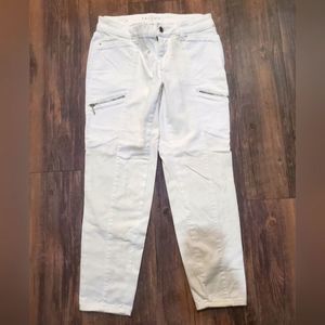 White House Black Market Skinny Cropped Jeans